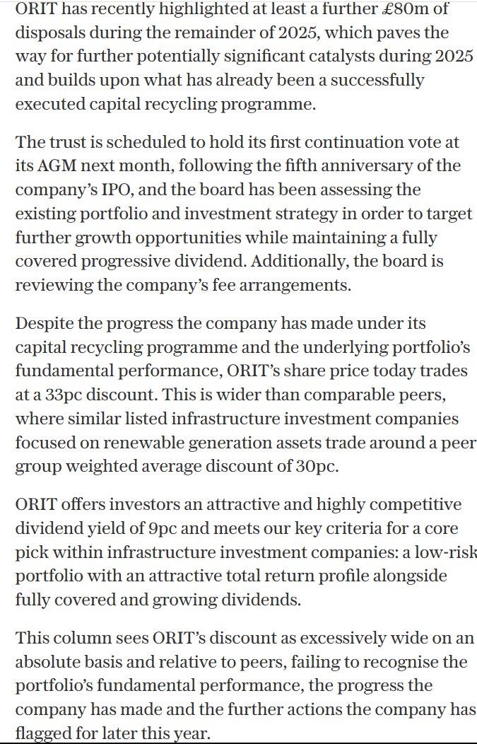 entrustTMF's tweet image. BUY #ORIT Octopus Renewables Says Questor In Telegraph

Energy volatility remains a substantial concern, but this trust offers a way to profit

This fund’s share price fails to recognise recent progress and future catalysts