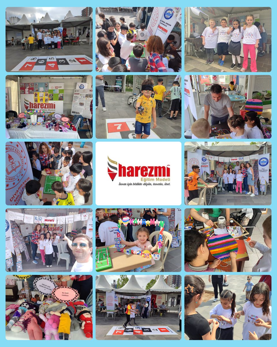 Okulumuz öğretmenleri tarafından yürütülen"Harezmi Eğitim Modeli " Projesi, 5-9 Mayıs haftası etkinliklerle devam ediyor.
<a href="/tcmeb/">Millî Eğitim Bakanlığı</a>
<a href="/Yusuf__Tekin/">Yusuf Tekin</a>
<a href="/farukyelkenci/">Ömer Faruk Yelkenci</a>
<a href="/h_ibrahim_topcu/">Halil İbrahim TOPÇU</a>
<a href="/harezmimodeli/">Harezmi Eğitim Modeli</a>
<a href="/meb_ogm/">Ortaöğretim Genel Müdürlüğü</a>
<a href="/HarezmiModeli21/">HarezmiModeli21</a>
<a href="/diyarbakirarge/">Diyarbakır MEM AR-GE</a>
<a href="/MemBasin21/">Diyarbakır MEM Basın</a>
<a href="/BaglarMEM21/">Bağlar İlçe Milli Eğitim Müdürlüğü</a>
<a href="/Baglarproje21/">Baglar İlçe Mem Özel Büro (Proje Ekibi)</a>