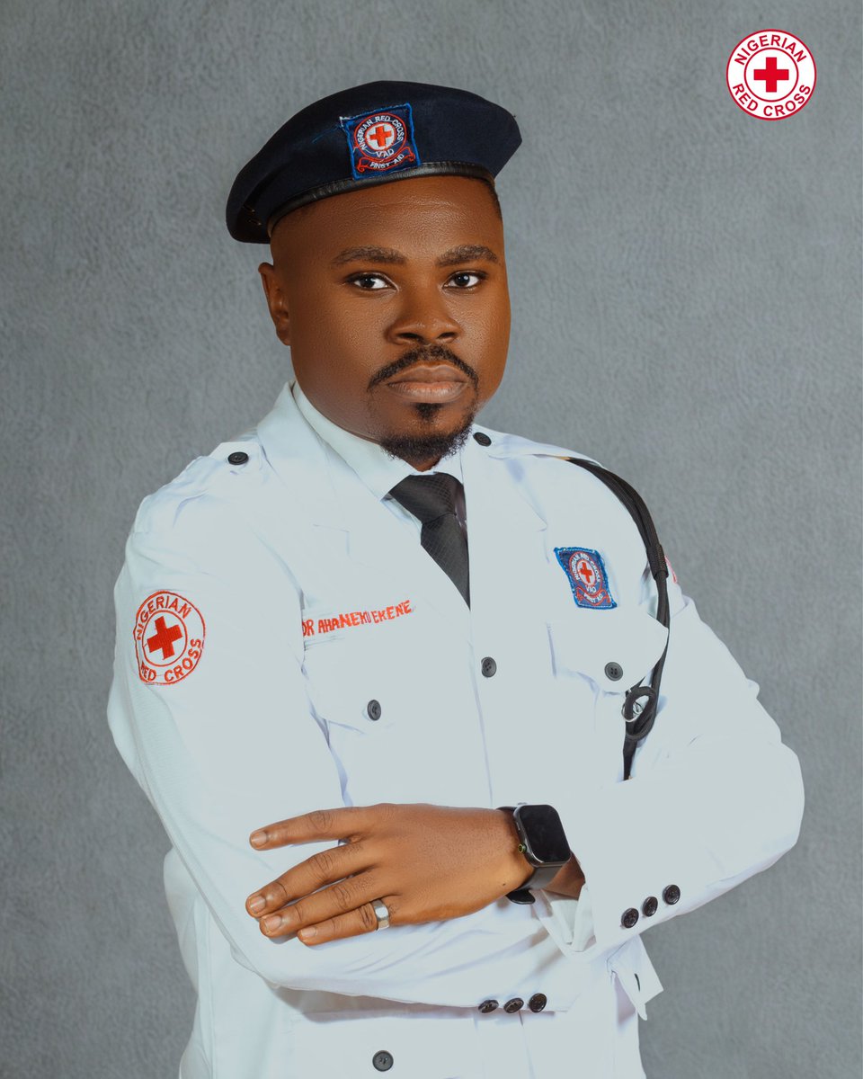 Cosblas's tweet photo. 23 years. One mission. Humanity.

As we mark 162 years of the Red Cross Movement, I reflect on my journey with the Nigerian Red Cross Society - serving through crises, championing compassion.

Always proud to stand #OnTheSideOfHumanity.

#WorldRedCrossDay #NRCS #Volunteerism https://t.co/7SeprcHfUz