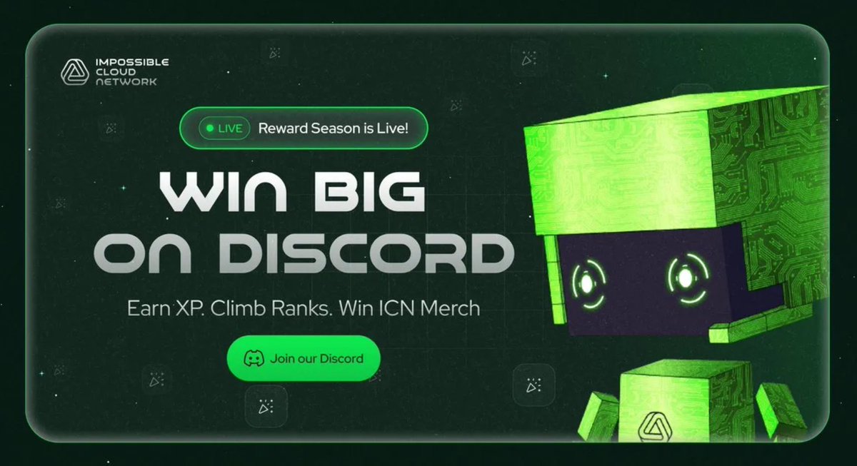 Time to ascend with <a href="/ICN_Protocol/">Impossible Cloud Network</a> 😍🚀
<a href="/GiveRep/">GiveRep</a> 

Join now:
discord.gg/fXYq2x3t