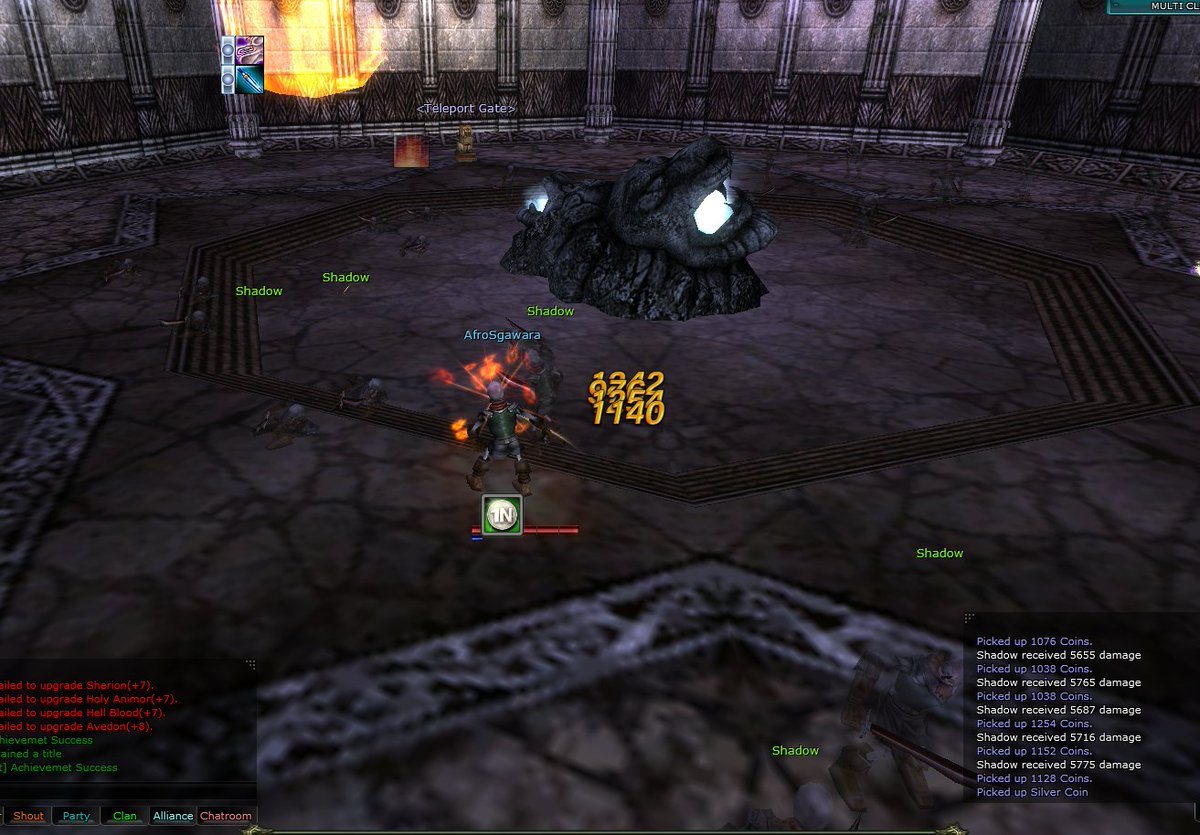 SugawaraKO4FUN's tweet photo. 教えてもらったマホハンのドロップ先へ。もしやと思って試してみたら魔特化炎wizのメテオで一撃。気持ち良すぎる。ずっとは飽きるんで100個くらい回収するの日課にしよう。#ko4fun #knighonline #ナイトオンライン https://t.co/2Y7ZDFxTdZ