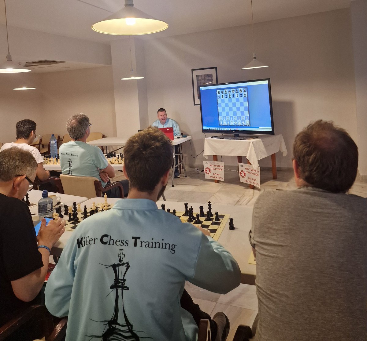 GM Renier Castellanos (@reniercast) on Twitter photo Killer Chess Training Camp 2025
Last day looks like this:
9:00 - 10:00 <a href="/GMJacobAagaard/">GM Jacob Aagaard</a>
10:00 - 11:00 <a href="/RenierCast/">GM Renier Castellanos</a>
11:00 - Simul GM Ruslan Ponomariov
15:00 - 16:40 Lecture
17:00 - 19:00 Practical Training
<a href="/killer_chess/">Killer Chess Training</a> Killer Chess Training Camp 2025
Last day looks like this:
9:00 - 10:00 <a href="/GMJacobAagaard/">GM Jacob Aagaard</a>
10:00 - 11:00 <a href="/RenierCast/">GM Renier Castellanos</a>
11:00 - Simul GM Ruslan Ponomariov
15:00 - 16:40 Lecture
17:00 - 19:00 Practical Training
<a href="/killer_chess/">Killer Chess Training</a>
