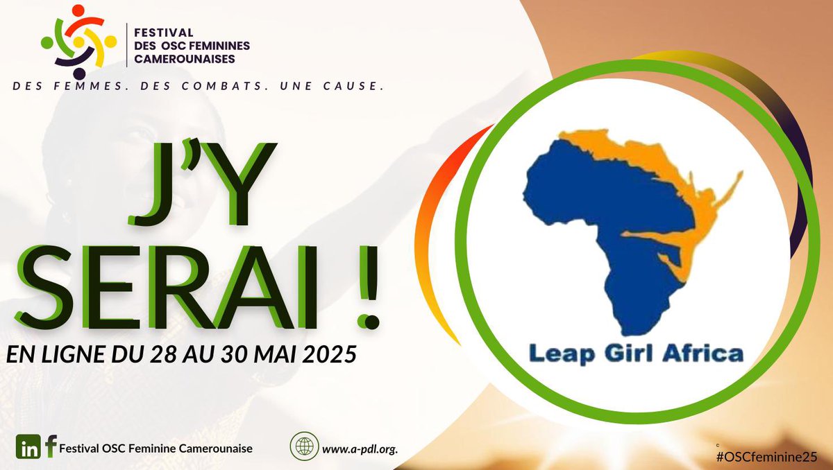 yeshealth1's tweet photo. Merci à:

L’Association de Lutte contre les Violences faites aux Femmes (ALVF)

Leap Girl Africa 

Climate Life Movement

De s’être joints au mouvement comme partenaires à l’organisation du festival pour un succès retentissant.

#OSCcamerounaises #impact #festival https://t.co/9AKJIh7XDW