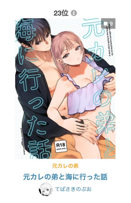 pixiv女性に人気ランキング23位ありがとうございますー! 