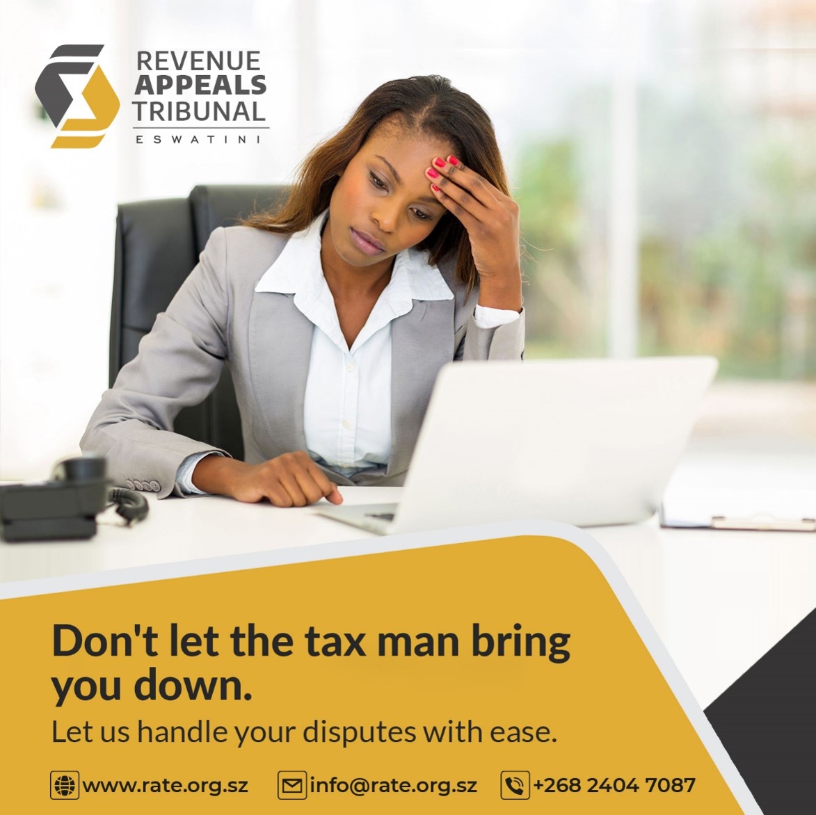 RATEswatini's tweet photo. Your days of worrying about unfavorable Tax decisions are over with RATE. https://t.co/CnsNNmLAUe