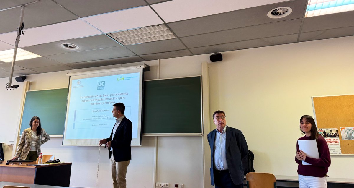 🗣️Seminario impartido por <a href="/SaraPinillos/">Sara Pinillos-Franco</a> para la asignatura de 💰Economía del Gasto Social en la 🏫 <a href="/feconomicasuc/">Feconomicasuc</a> de la <a href="/unican/">Universidad de Cantabria</a>