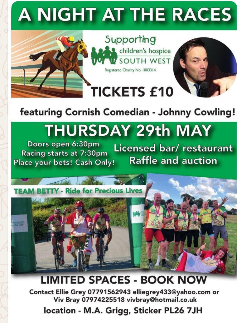 ….and We’re Off!! 
See You There!