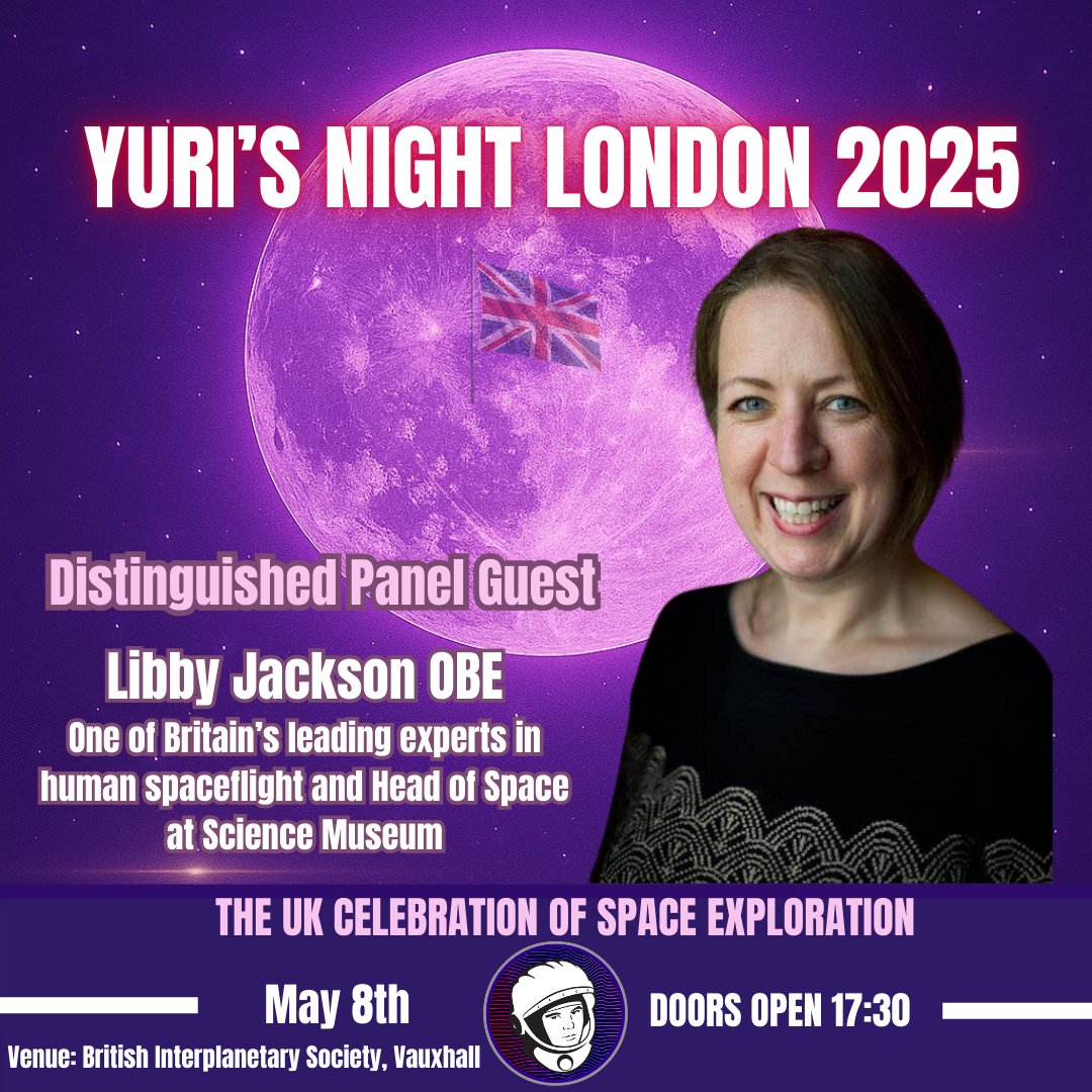 Yuri’s Night London tweet media