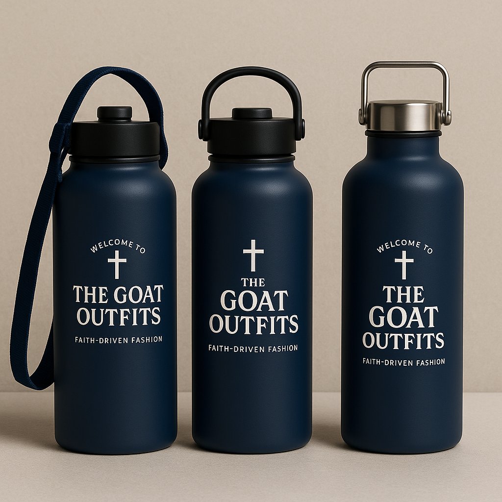 TheGoat_Outfits's tweet image. Even your water bottle should remind you who you are.
Unwavering Faith in motion.

#TheGOATOutfits #FaithDrivenFashion
#PurposeInDesign
