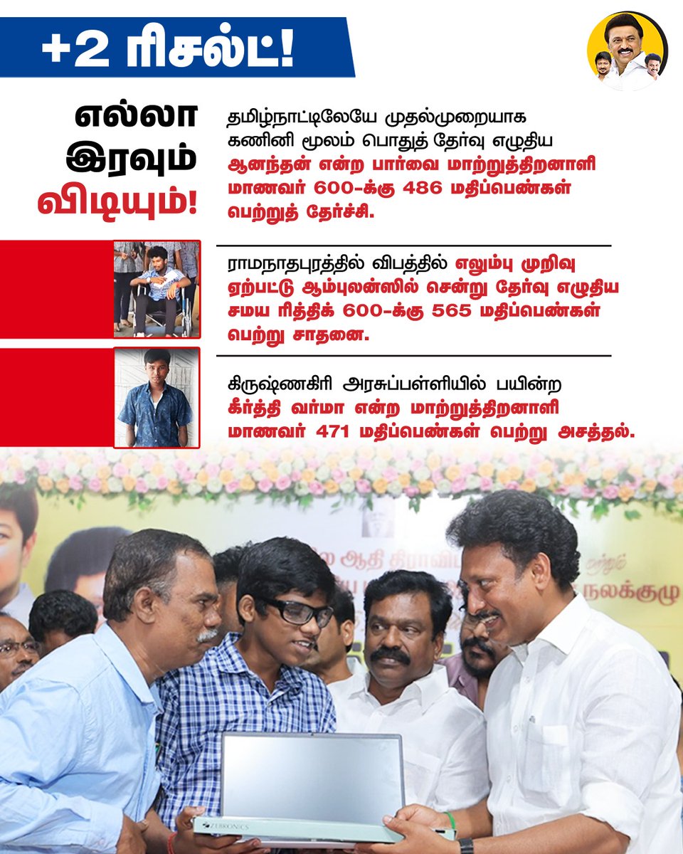 AnbilMahesh4evr's tweet photo. எல்லா
இரவும்
விடியும்!
#BoardExam | #12thresult | #PublicExamResult | #Result | #education #HSCResult #AnbilMaheshForever | #DisabledStudents #TNSchoolEducation #AnbilMaheshPoyyamozhi #Plus2Result
@tnschoolsedu
@Anbil_Mahesh https://t.co/jqnfcYeumi