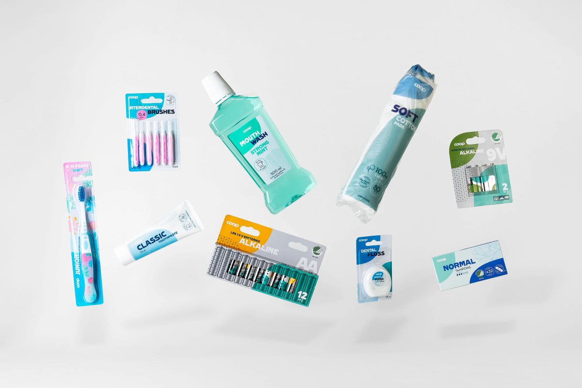 creativeboom's tweet image. Work by Bedow – Coop household, Packaging design 👀  bedow.se/work/coop-hous…