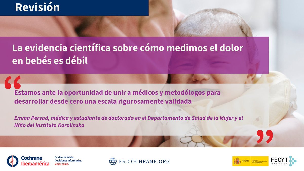 CochraneIberoam's tweet photo. 🟠 Una revisión Cochrane publicada recientemente revela lagunas significativas en las escalas clínicas utilizadas para valorar el dolor en esta población.

📌 Aquí el artículo completo: https://t.co/ncheL2MF1g https://t.co/F5YGMX9Dml
