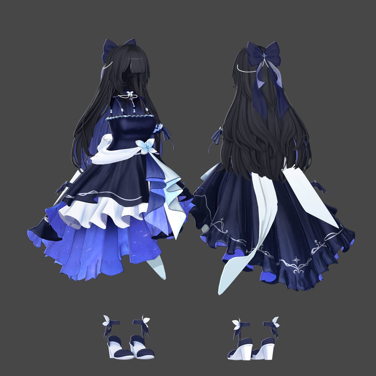 한결 호시아이 드레스 
리깅 <a href="/yusa64_3d/">YuSa64</a>  헤어 ななは샵 45님 샵에서 합성했습니다~ 감사합니다!