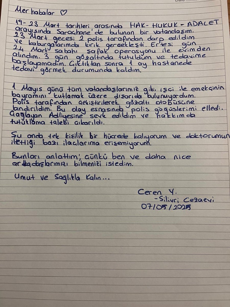 İlaçlarına erişmek hakkıdır #CerenYalnızDeğildir