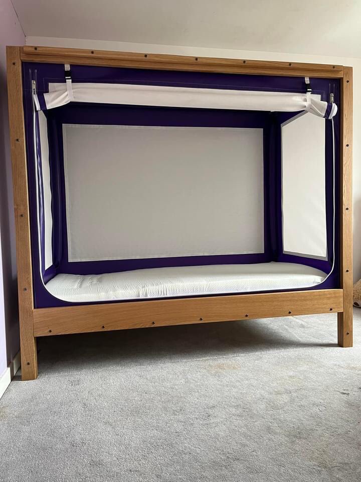 123 Sleep Ltd (@oliversbed) on Twitter photo At <a href="/Oliversbed/">123 Sleep Ltd</a> we make bespoke Enclosed Safety Beds, which are available in both Single and Double size.
We also offer a choice between PVC or canvas bed sides, along with various colours for the mesh
For more information info@Oliversbed.co.uk
#AngelmanSyndrome
#epilepsy At <a href="/Oliversbed/">123 Sleep Ltd</a> we make bespoke Enclosed Safety Beds, which are available in both Single and Double size.
We also offer a choice between PVC or canvas bed sides, along with various colours for the mesh
For more information info@Oliversbed.co.uk
#AngelmanSyndrome
#epilepsy