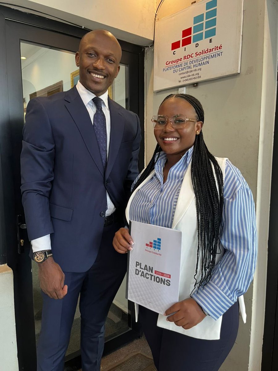 leontinewan4's tweet image. Fière d’être nommée Coordinatrice du Groupe CIDE sous la direction du Dr @MichelMuvudi.
Visite inspirante de la centrale avec l’AG.
 7 projets ambitieux pour 2025-2026 en vue !
Je m’engage pleinement pour une gouvernance efficace.
Restez connectés !
#GroupeCIDE #Leadership