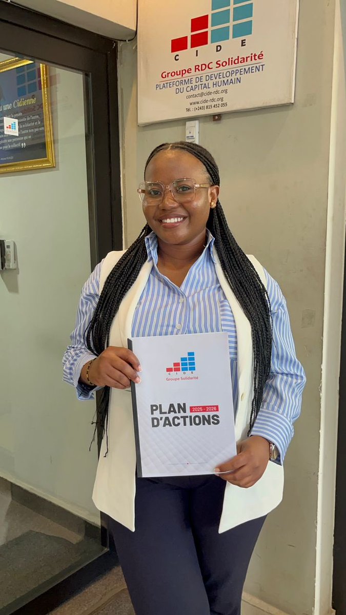 leontinewan4's tweet image. Fière d’être nommée Coordinatrice du Groupe CIDE sous la direction du Dr @MichelMuvudi.
Visite inspirante de la centrale avec l’AG.
 7 projets ambitieux pour 2025-2026 en vue !
Je m’engage pleinement pour une gouvernance efficace.
Restez connectés !
#GroupeCIDE #Leadership