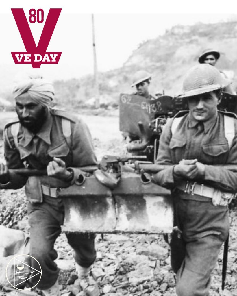 On #VEDay80thanniversary we remember those brave Sikhs who fought and served from Burma to the north west frontier of India to the Middle East to Italy #wewillrememberthem