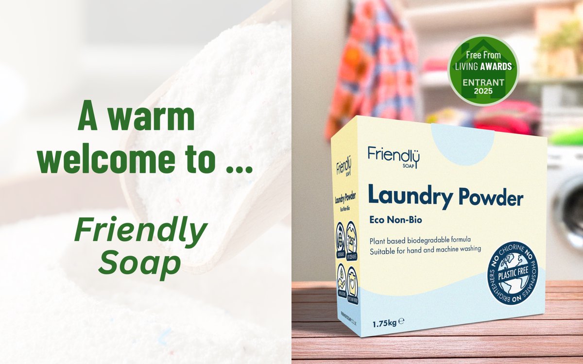 Free From Living Awards (@fflivingawards) on Twitter photo A warm welcome to previous <a href="/FFSkincareAward/">Free From Skincare Awards</a> and Free From Gift Awards Gold medallists, <a href="/friendlysoapltd/">Friendly Soap</a>! #FFLA25 A warm welcome to previous <a href="/FFSkincareAward/">Free From Skincare Awards</a> and Free From Gift Awards Gold medallists, <a href="/friendlysoapltd/">Friendly Soap</a>! #FFLA25