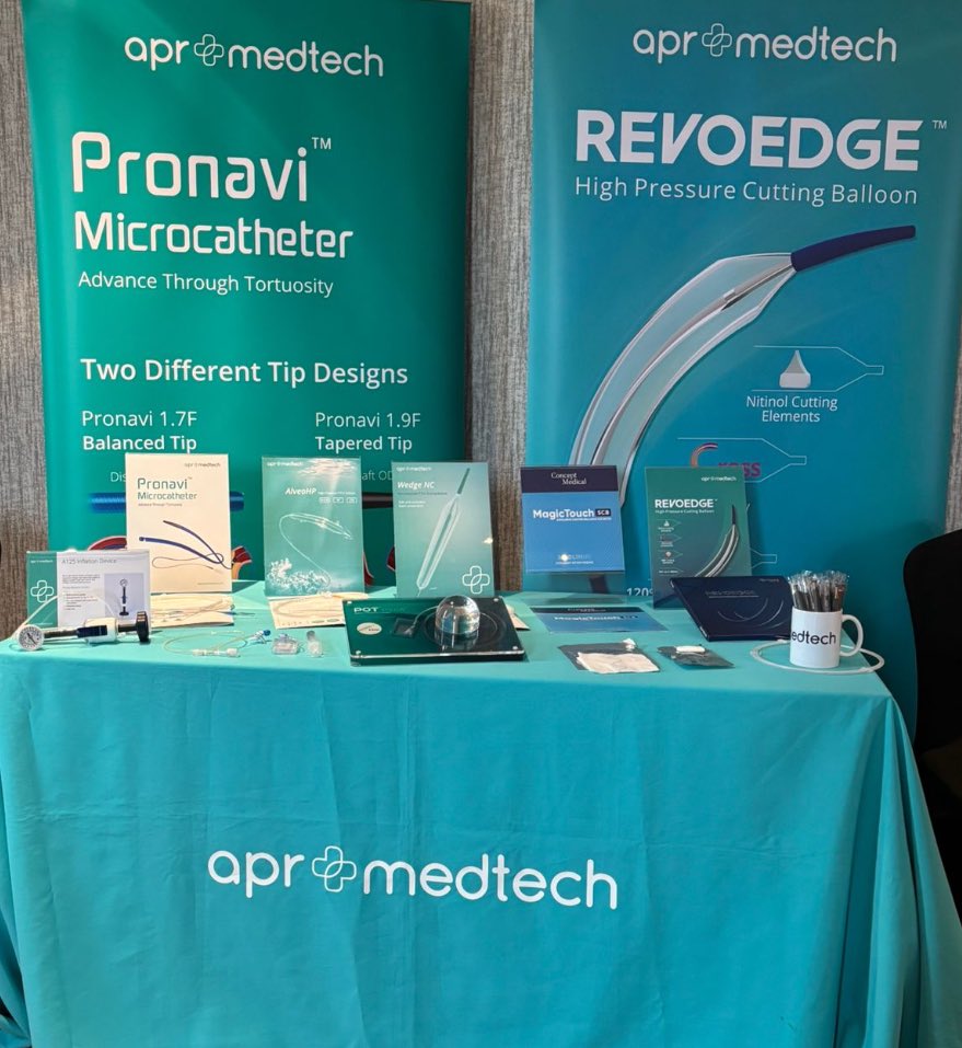 APR Medtech (@aprmedtech) on Twitter photo We are all set for #CTO2025! Please visit our stand to find out more about our product range including the recently introduced RevoEdge Cutting Balloon. <a href="/ALadwiniec/">Andrew Ladwiniec</a> <a href="/MillbrookMed/">Millbrook Medical Conferences</a> We are all set for #CTO2025! Please visit our stand to find out more about our product range including the recently introduced RevoEdge Cutting Balloon. <a href="/ALadwiniec/">Andrew Ladwiniec</a> <a href="/MillbrookMed/">Millbrook Medical Conferences</a>