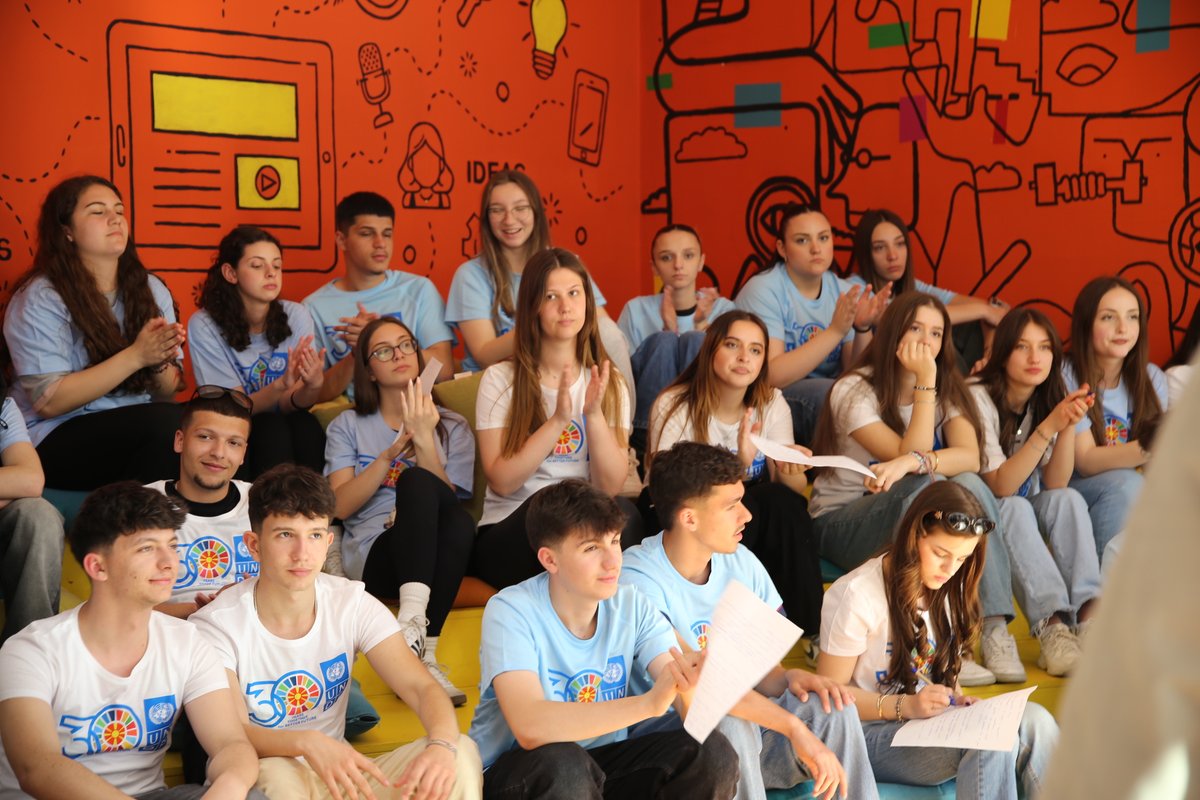 UNDPMK's tweet photo. ☑️UNDP marks 30 years in 🇲🇰! The celebration kicks off in Gostivar,  the first in a series of events honoring partnerships, people, and progress, with a spotlight on the Polog Region. 
▶️Thank you for being part of the journey. #TogetherForBetterFuture 
#30yearsUNDPMK https://t.co/52IBo235DR
