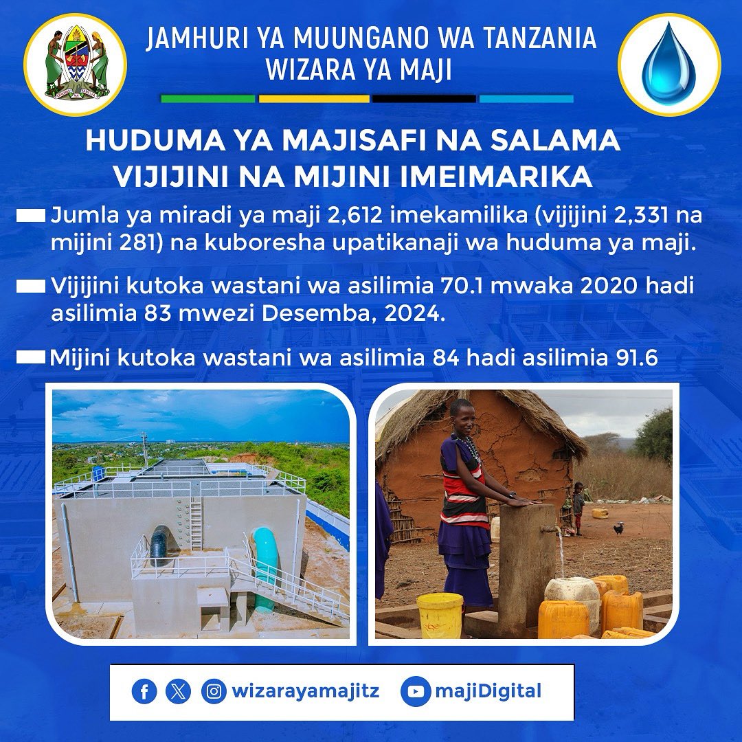 #MAJIBOMBANI

Muda wa jambo letu kutoka Bungeni.

#BajetiYaMaji2025/2026