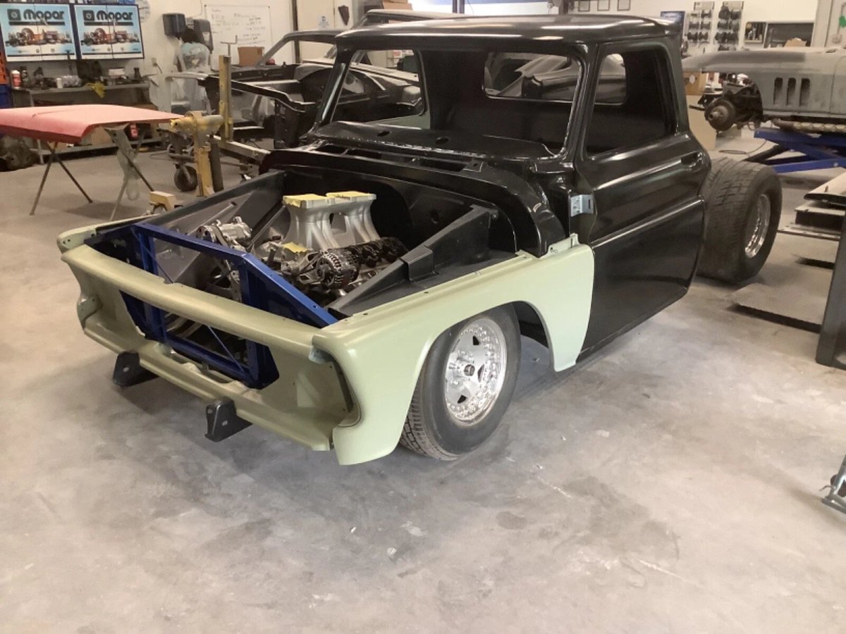 TheHoneyHole610's tweet image. 🔥 1966 Chevrolet C10 Street Rod
Big Block 502 Stroker 💪 New Body Panels 🛠️ Show-Ready Muscle in a Classic Truck Frame 🛻
💰 $41,500
Clean, mean, and ready to scream.
🔗 ebay.us/aRIdvP

#C10Nation #StreetRod #BigBlockChevy #ClassicTrucks #ChevyC10 #Restomod
