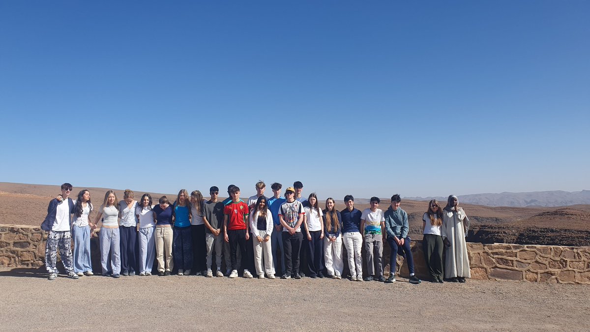 TrinityCroydon's tweet photo. 🕌✨ Souks, Sand & Camel Chaos! 🌵🐫
Over Easter, 23 Sixth Form Geography & History students swapped textbooks for tagines on a 4-night Moroccan adventure!
Read more: https://t.co/nXrDuOr4E5
#TrinityTrips #Morocco https://t.co/hCVTZVxKo7