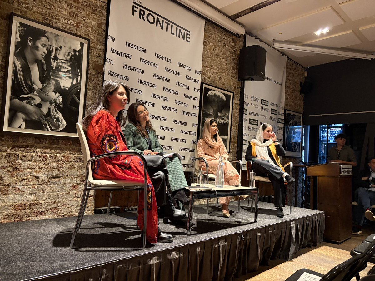 Jemimah Steinfeld (@jfsteinfeld) on Twitter photo Hearing <a href="/Malala/">Malala Yousafzai</a> <a href="/ZahraJoya/">Zahra Joya</a> talk last night <a href="/frontlineclub/">Frontline Club</a> was exactly what I need in these dark times. A reminder that courageous and principled people exist Hearing <a href="/Malala/">Malala Yousafzai</a> <a href="/ZahraJoya/">Zahra Joya</a> talk last night <a href="/frontlineclub/">Frontline Club</a> was exactly what I need in these dark times. A reminder that courageous and principled people exist