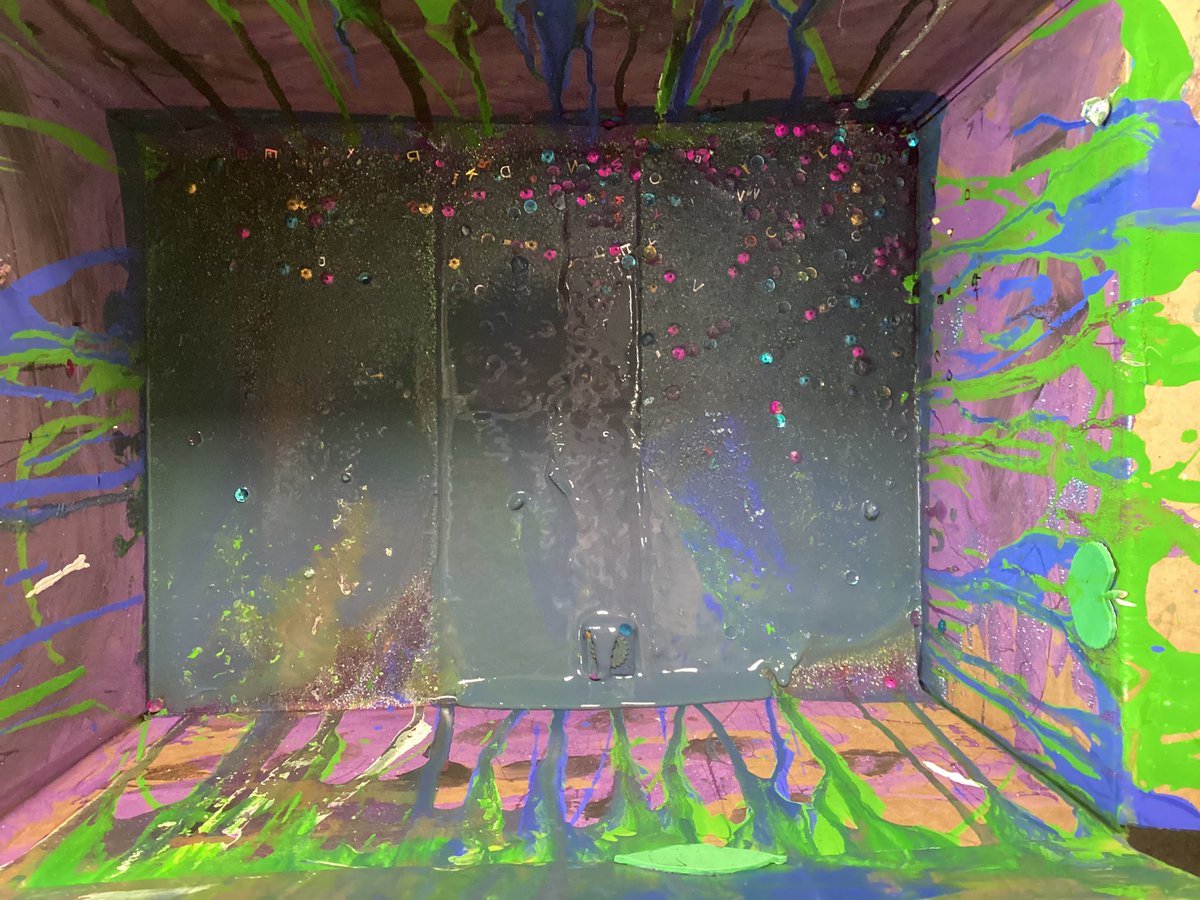 RAtkinsonStAnnes (@rachelh94010964) on Twitter photo Our Art lesson was outside this week-we took inspiration from <a href="/CaiGuoQiang/">Cai Guo-Qiang</a> โInstallation Artโ thinking about explosions. We threw teabags, flicked paint, scattered glitter and powder. We imagined our box was a huge gallery and wondered how the guests would feel when they visited. Our Art lesson was outside this week-we took inspiration from <a href="/CaiGuoQiang/">Cai Guo-Qiang</a> โInstallation Artโ thinking about explosions. We threw teabags, flicked paint, scattered glitter and powder. We imagined our box was a huge gallery and wondered how the guests would feel when they visited.