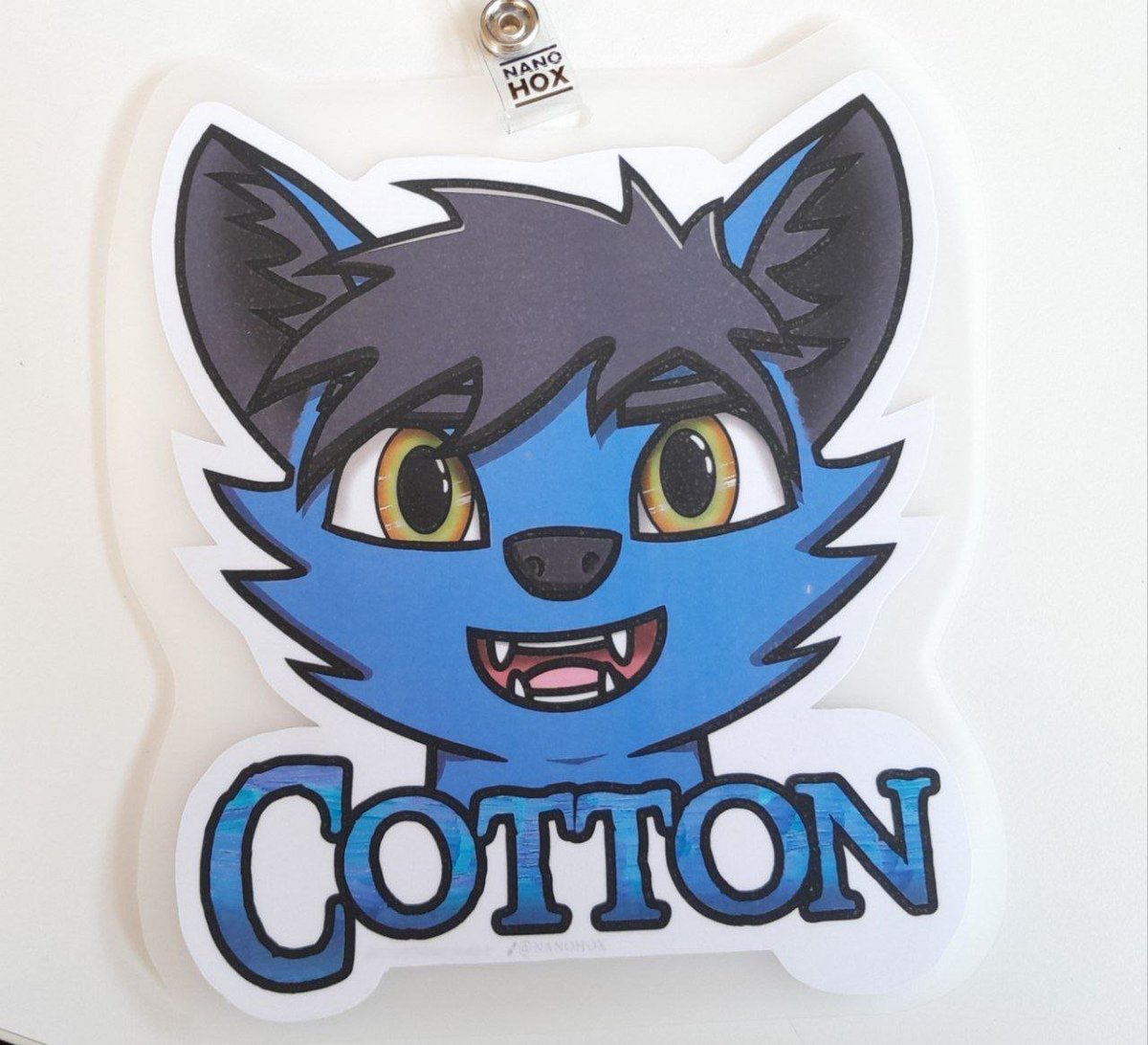 Double-sided Badge for <a href="/ric_kai/">cottoncnady</a> ~ 💙🌿