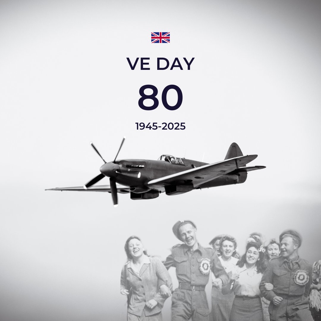 Today, on VE Day, we remember a victory that was hard fought and hard won. It was a triumph that united an entire society—on the battlefield, in the factories, and at home.

80 years on, we salute the extraordinary generation who secured the peace we enjoy today.

#VEDay #freedom