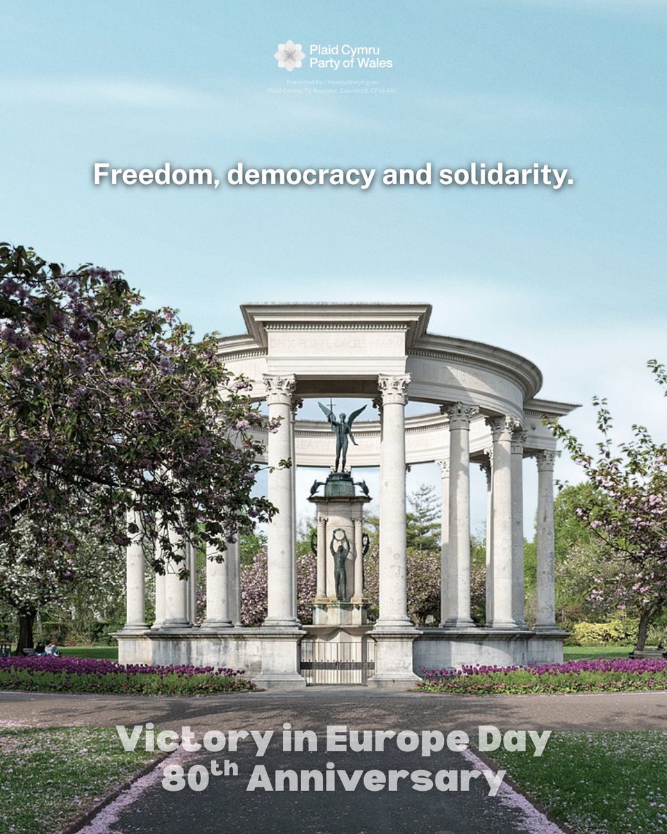 On the 80th Celebrations of Victory in Europe Day, we remember the courage and sacrifice of the generation that defeated fascism and secured peace in Europe.

VE day is a reminder of the values we must continue to uphold: freedom, democracy and solidarity.