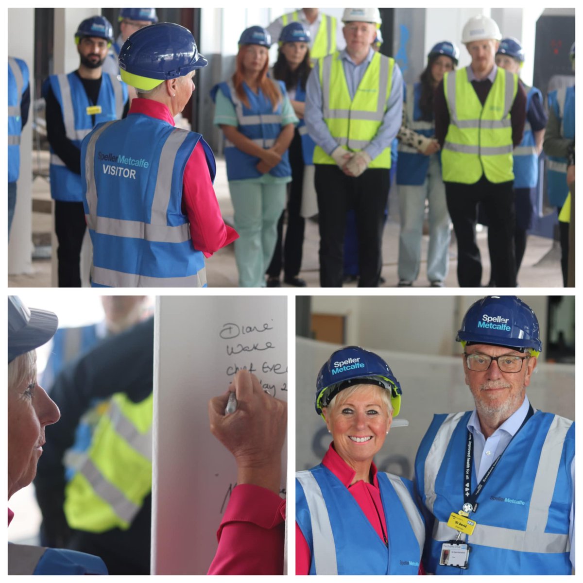 Diane Wake ๐ (@dudley_swbceo) on Twitter photo Delighted to join <a href="/DudleyGroupNHS/">The Dudley Group</a> colleagues yesterday in signing our names on the steel rods in our Emergency Department Resus development.
A very poignant moment as we get ever closer to opening this fantastic new facility. ๐ Delighted to join <a href="/DudleyGroupNHS/">The Dudley Group</a> colleagues yesterday in signing our names on the steel rods in our Emergency Department Resus development.
A very poignant moment as we get ever closer to opening this fantastic new facility. ๐