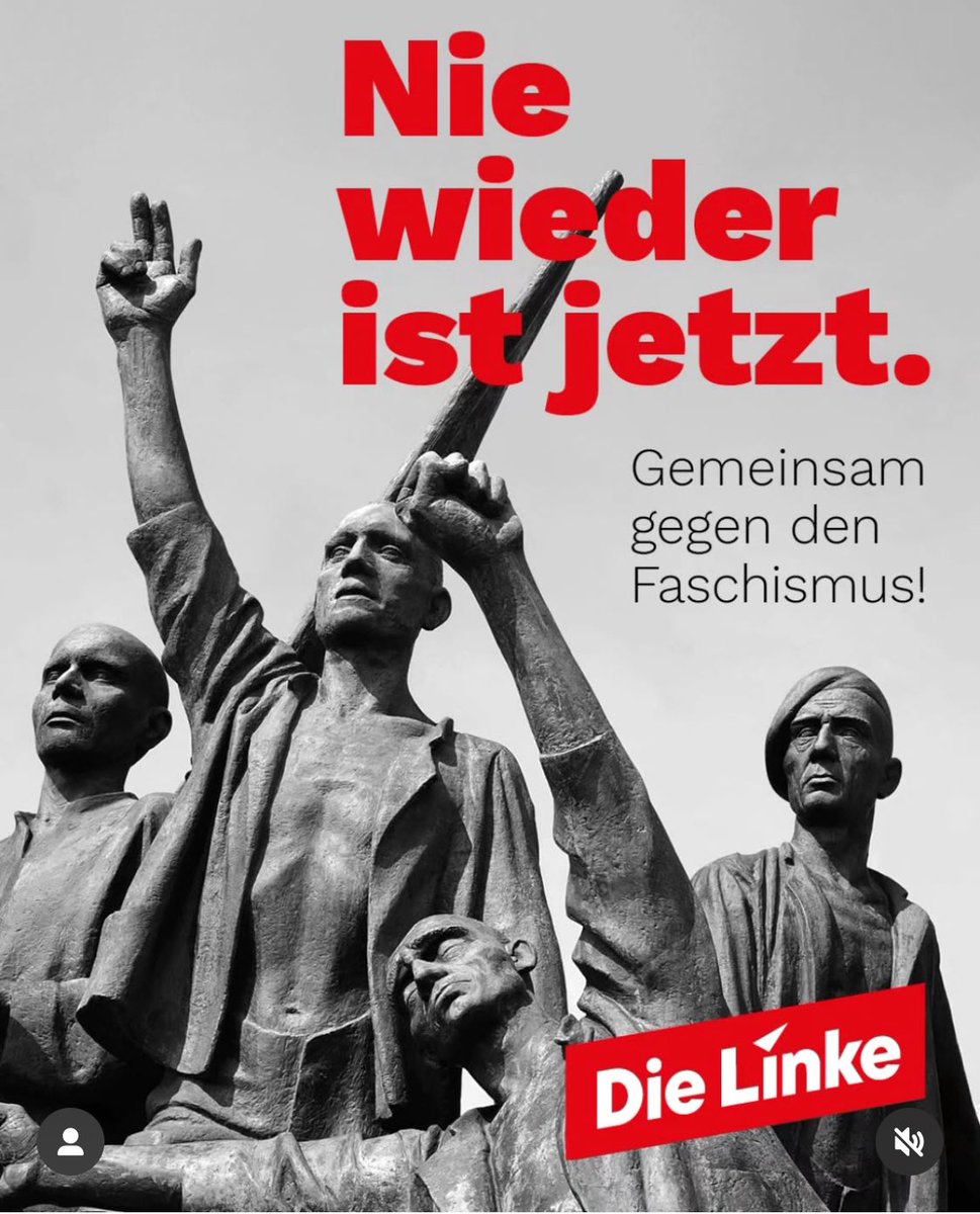 Heute vor 80 Jahren endete der 2. Weltkrieg mit dem Sieg der Alliierten über NS-Deutschland und den NS-Faschismus.
Wir sagen laut und deutlich: NIE WIEDER! Besonders zu denen, die das nicht hören wollen.