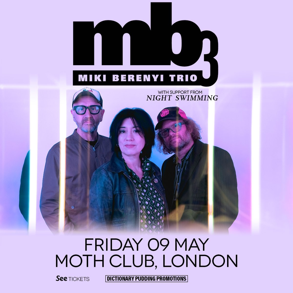 Miki Berenyi (@berenyi_miki) on Twitter photo Morning folks - just a reminder we are playing Moth Club tomorrow with <a href="/nightsswimming/">Night Swimming</a> - see you there!
bit.ly/MB3Moth
All ticket links at mikistuff.com/live Morning folks - just a reminder we are playing Moth Club tomorrow with <a href="/nightsswimming/">Night Swimming</a> - see you there!
bit.ly/MB3Moth
All ticket links at mikistuff.com/live