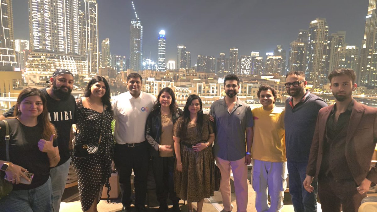 A perfect close to an action-packed week.
An intimate evening of great food, meaningful conversations, and powerful minds away from the noise and into the heart of what truly matters.

Big thank you to Richa Patil from Rock34X for hosting such a memorable gathering.

Pleasure to