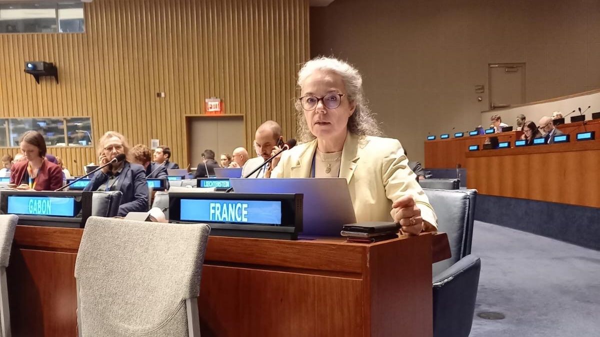 FranceONUVienne's tweet photo. At the 2025 #NPT #PrepCom, 🇫🇷 recalled its support to the safe & secure development of peaceful applications of nuclear technologies as it is central to the #NPT 🌍
➡️ They are key tools to achieve #SDGs and meet climate goals.
📄 Read the statement here : https://t.co/OXtCCHcvvH https://t.co/QlCqcyeok5