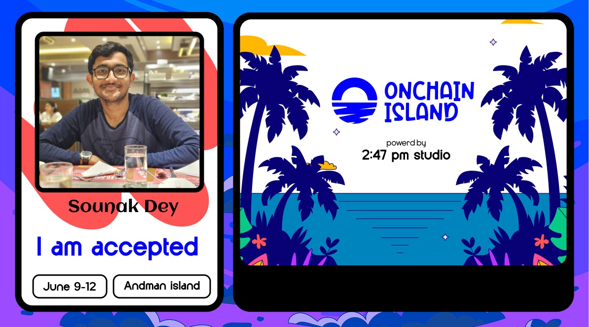 Can’t wait for Onchain Island 🌴
Code and coconut water flowing, shipping under palm trees with the full crew. 🧑‍💻
Bringing the whole gang—onchain and all in.
<a href="/247pmstudio/">2:47 Pm Studio</a> <a href="/ThePrayasu/">Prayasu</a>