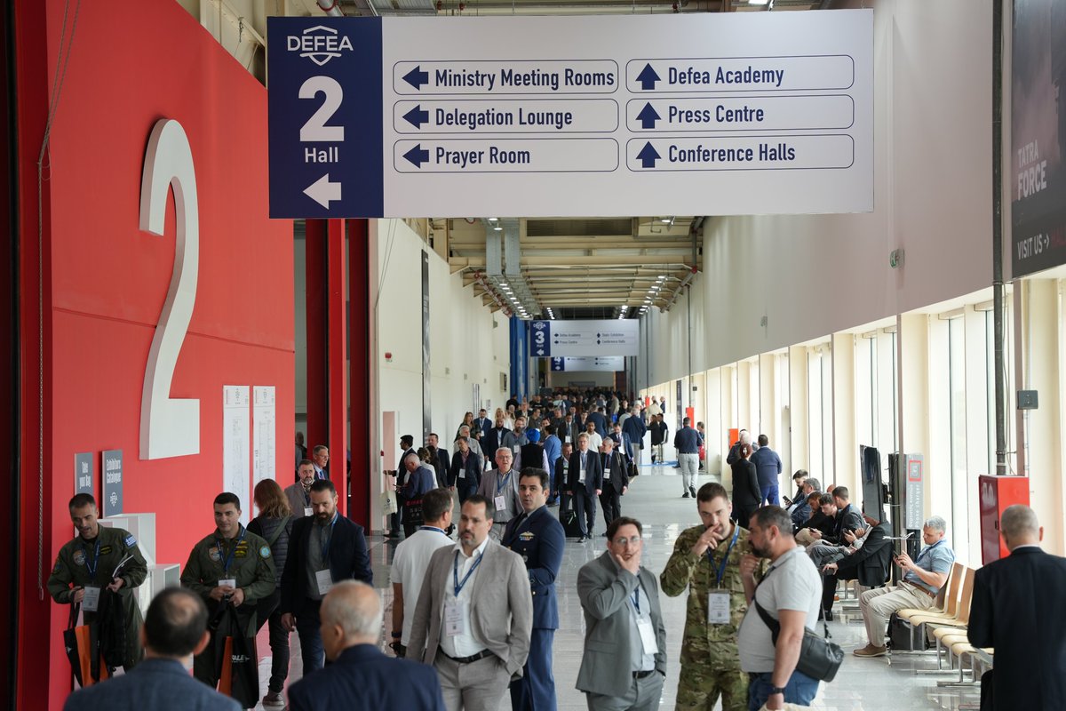 || 𝗟𝗮𝘀𝘁 𝗗𝗮𝘆 𝗳𝗼𝗿 𝗗𝗘𝗙𝗘𝗔 𝟮𝟬𝟮𝟱 || 

Find the events programme here: defea.gr/events-program…

#DEFEA2025 #DefenceExhibition #DefenceIndustry