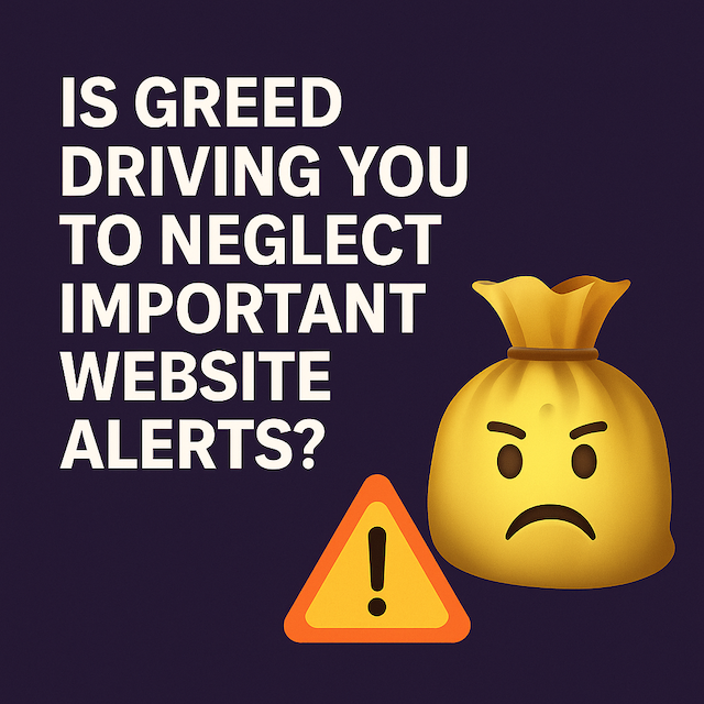 wpmctrl's tweet image. 💸 Think you&apos;re saving money by skipping premium website monitoring?
You might actually be losing thousands.
Let’s talk about digital greed — and why ignoring alerts is dangerous 👇
#WordPress #WebsiteMonitoring #WPMissionControl