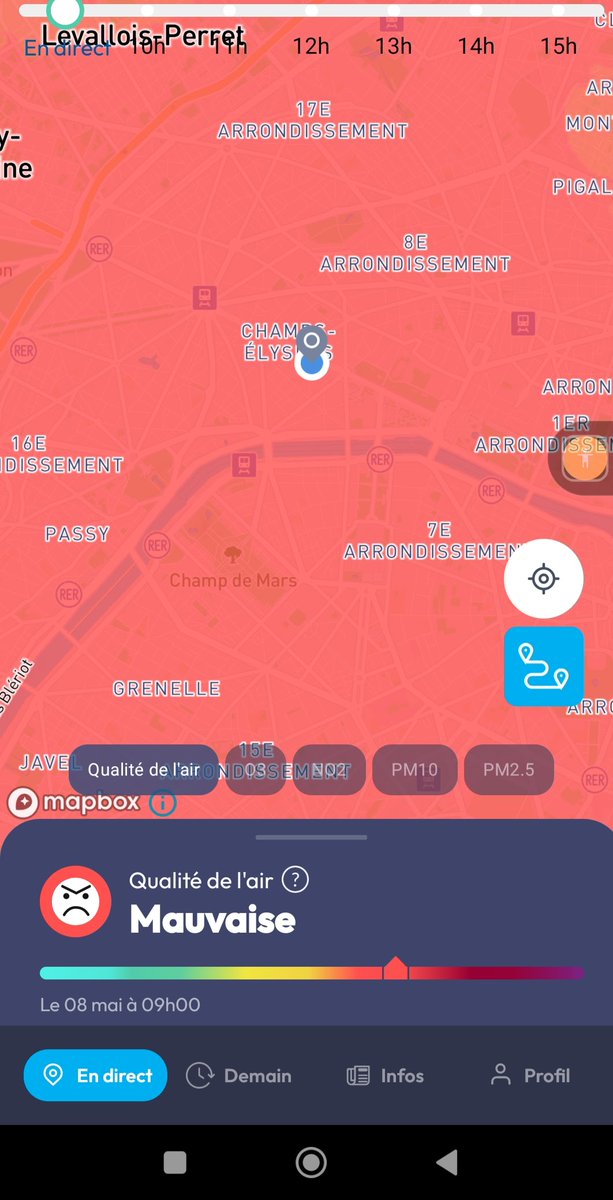 CanuDidier's tweet photo. Bonjour le monde, 9h30, jeudi 8 mai, 12°C ce matin
Quelle nuit #ChampsElysees 🤦♂️ Bref ..
Je vais bien, tout va bien 🫣 Prenez soin de vous 🙏
#Respirez https://t.co/xemlzrekvt
