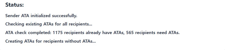 We are in process of prepare sending token to participants, but there so many scam addresses.

there are just 1175 addresses we can send.