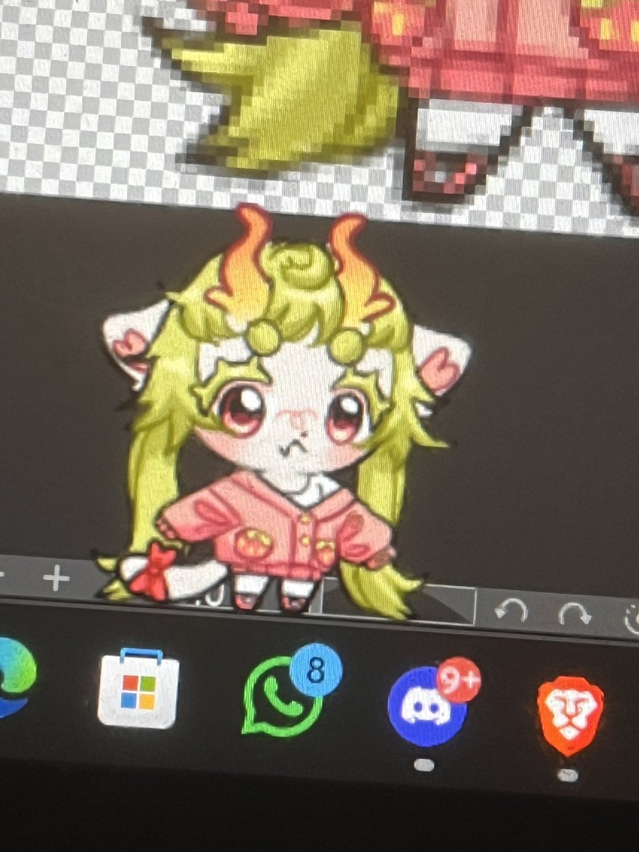 se vienen cositas👀🌷🩷#shimeji