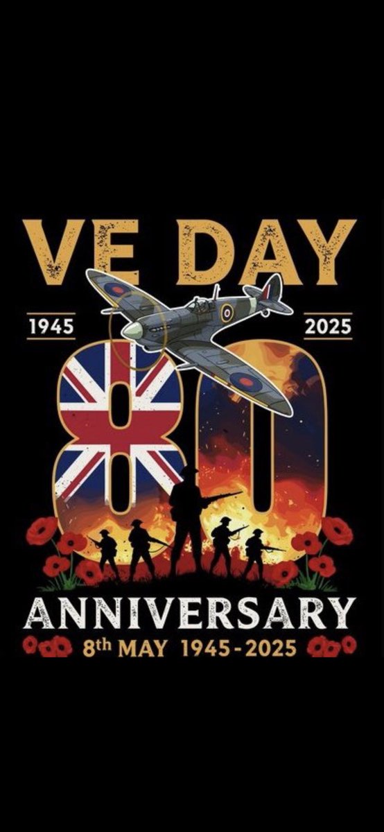 80 Years ago. The greatest Victory. #VEDay80