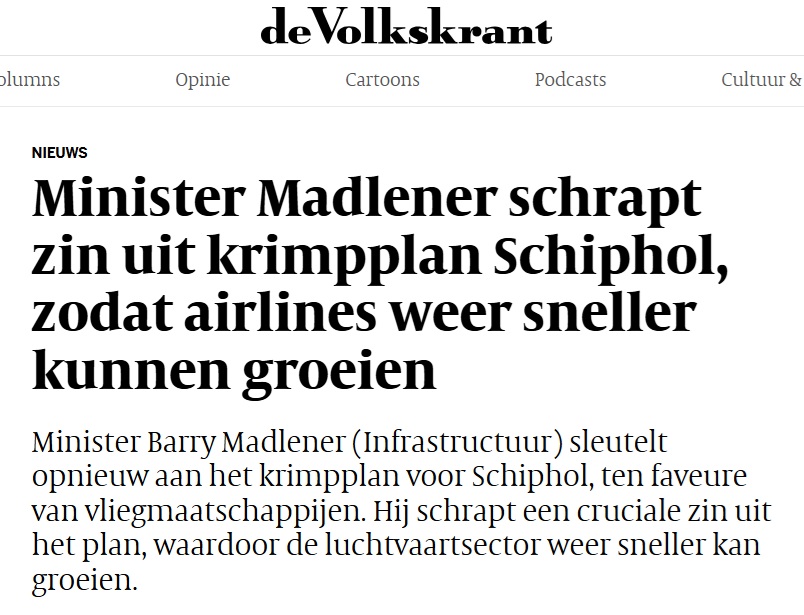 Nieuws van dezelfde dag... 

Al bijna twee jaar lang is opwarming van de Aarde boven de 1,5 graad &amp; ondertussen draait dit kabinet de fossiele kraan verder open.