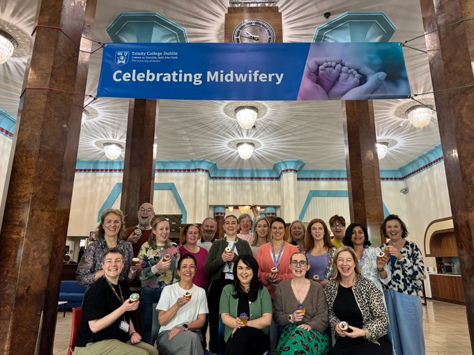 Trinity Centre for Maternity Care Research (@tcd_tcmcr) on Twitter photo Monday was the International Day of the Midwife. We are proud every day <a href="/TCD_SNM/">School of Nursing & Midwifery, TCD</a> of our student midwives, midwifery colleagues and alumni.
Yesterday our Midwifery team celebrated #IDM2025 with our valued clinical partners from
<a href="/CoombeHospital/">The Coombe Hospital</a>, <a href="/RotundaHospital/">The Rotunda Hospital</a> , <a href="/HSEDubMidlands/">HSE Dublin and Midlands</a> Monday was the International Day of the Midwife. We are proud every day <a href="/TCD_SNM/">School of Nursing & Midwifery, TCD</a> of our student midwives, midwifery colleagues and alumni.
Yesterday our Midwifery team celebrated #IDM2025 with our valued clinical partners from
<a href="/CoombeHospital/">The Coombe Hospital</a>, <a href="/RotundaHospital/">The Rotunda Hospital</a> , <a href="/HSEDubMidlands/">HSE Dublin and Midlands</a>