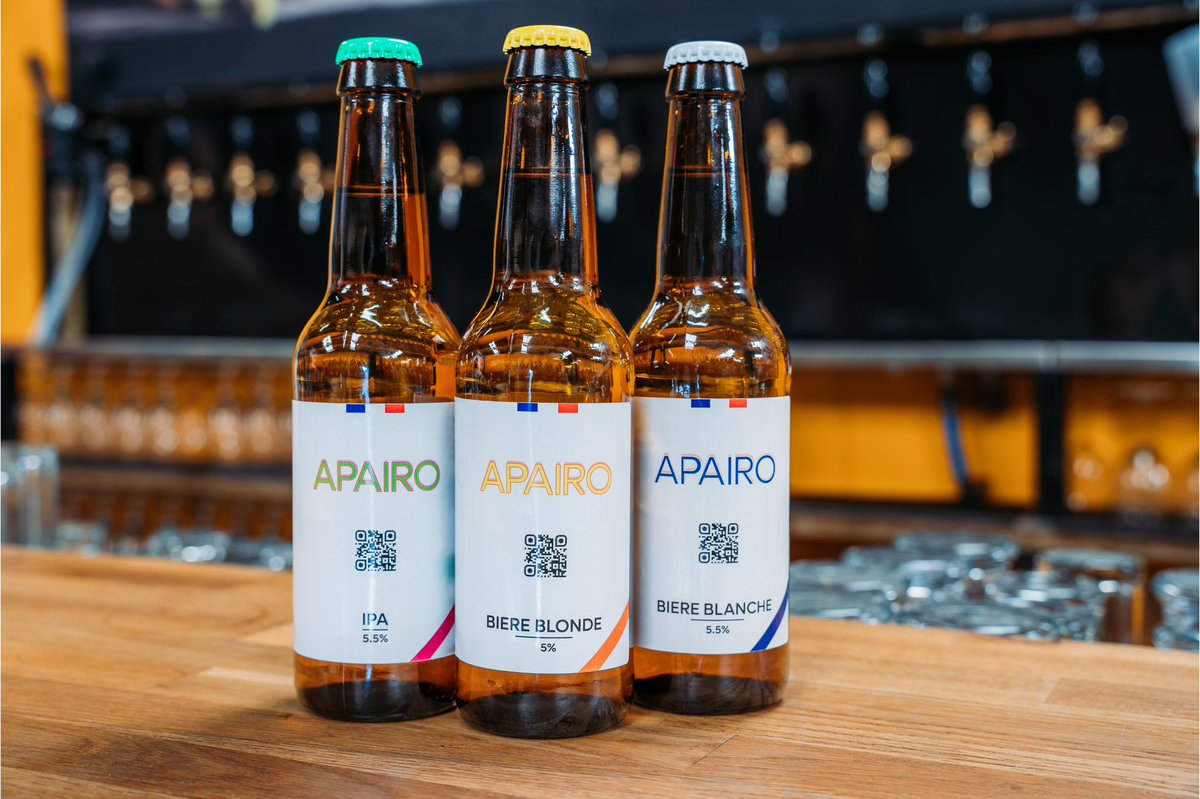 paire benoit (@benoitpaire) on Twitter photo Enfin!! Les bières APAIRO sont prêtes 😍 Vous pouvez aller dès aujourd’hui sur le site APAIRO.fr pour les commander 🙌🏼🙌🏼
Bonne dégustation 😘 Enfin!! Les bières APAIRO sont prêtes 😍 Vous pouvez aller dès aujourd’hui sur le site APAIRO.fr pour les commander 🙌🏼🙌🏼
Bonne dégustation 😘
