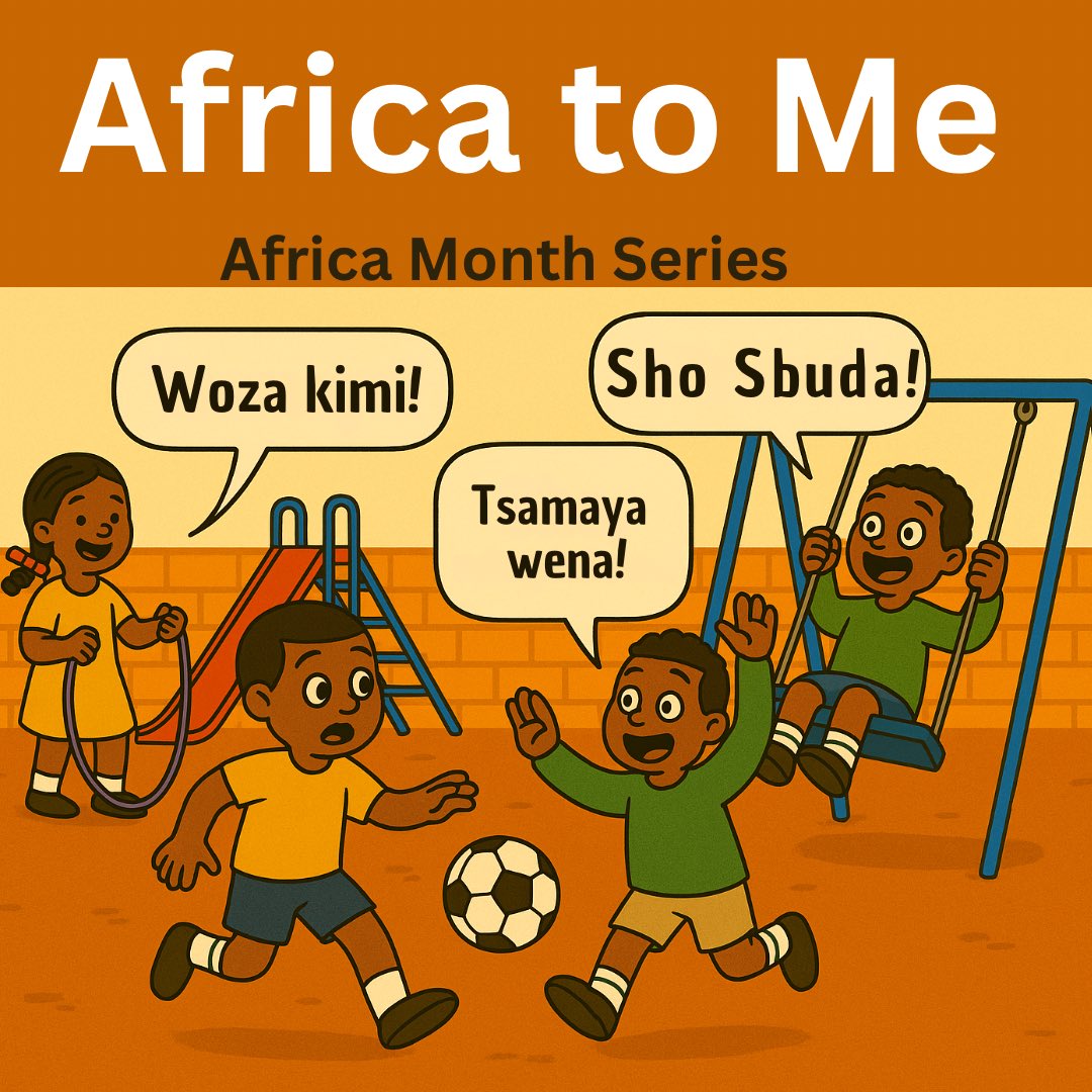 Luvnative_'s tweet photo. Sanibonani. Molweni. Dumelani. Hello.

South African kids grow up switching tongues without even thinking about it.

It’s culture.
It’s how we live. It’s how we sound.

This is Africa to me.
What is Africa to you?

#africamonth #ThisIsAfricaToMe https://t.co/Z6atwM7n75