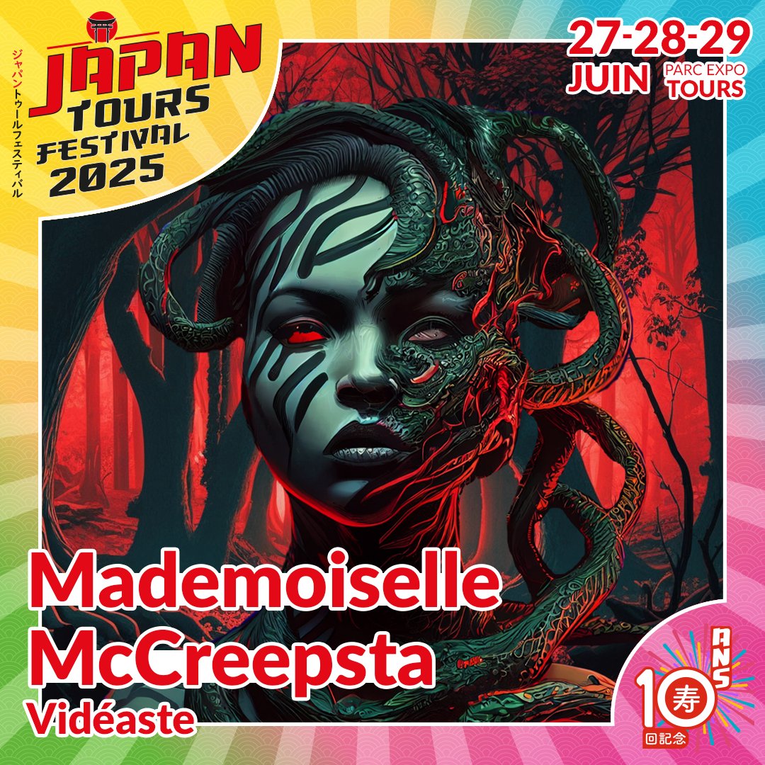 JapanTours37's tweet photo. 📢 Invités 2025

🏠 Cette année, une nouvelle pièce fait son entrée sur le festival, la Chill(s) room. C'est dans ce lieu que 3 raconteurs hors pair vous feront vibrer sur des histoires de yōkais : @MMccreepsta, Tales of Ivy et @SkullStories.

😱 Frissons garantis ! 

#jtf2025 https://t.co/JhCa6AZKim